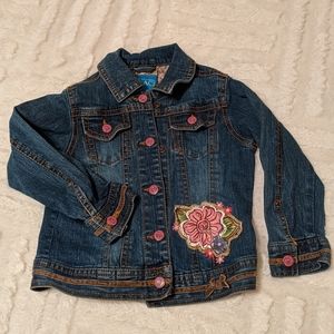 🍃The Children's Place Embellished Jean Jacket 4T